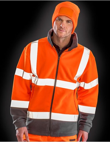 R-R329X-Safety Microfleece Jacket